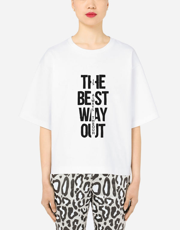 The Best Way T-shirt - EUG FASHION