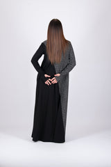 Turtleneck A line Long Dress VIVIAN - EUG FASHION