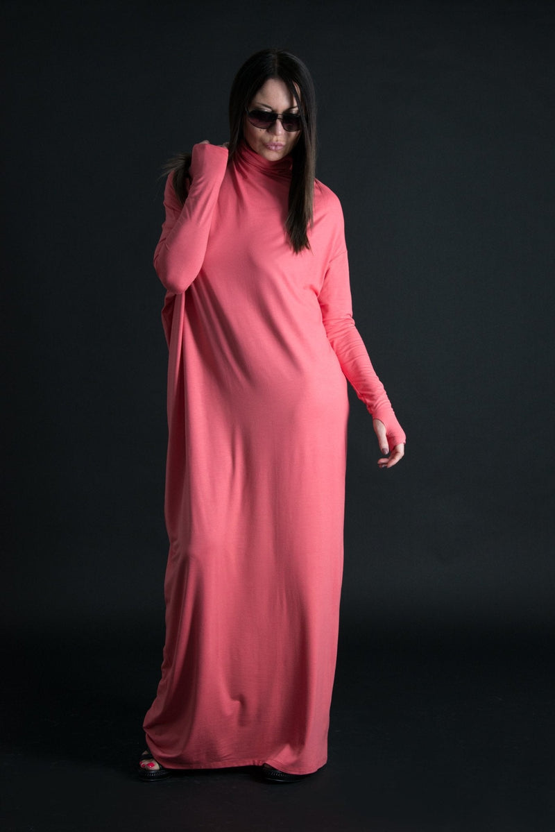 VALENSIA Turtleneck Long Dress - D FOLD Clothing