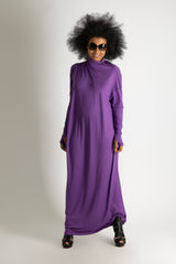 VALENSIA Turtleneck Long Dress - D FOLD CLOTHING