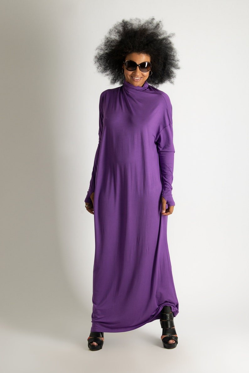 VALENSIA Turtleneck Long Dress - D FOLD Clothing