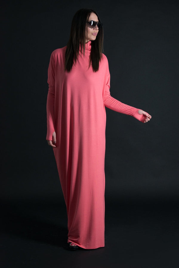 VALENSIA Turtleneck Long Dress - D FOLD Clothing