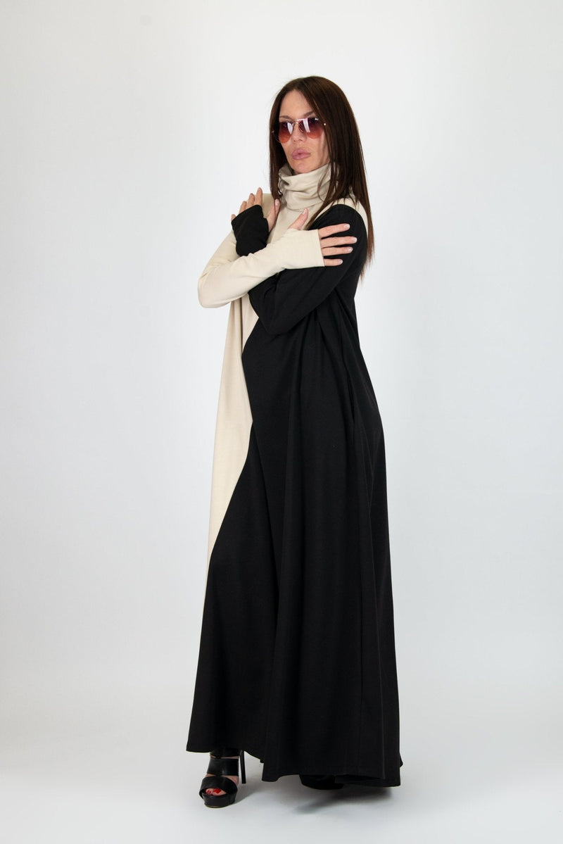 Turtleneck Long Dress VIVIAN - EUG FASHION