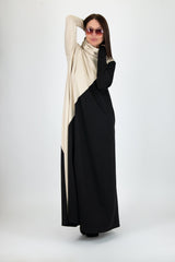 Turtleneck Long Dress VIVIAN - EUG FASHION