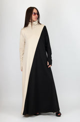 Turtleneck Long Dress VIVIAN - EUG FASHION