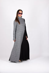 Turtleneck Long Dress VIVIAN - EUG FASHION