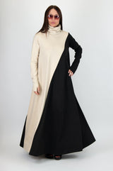 Turtleneck Long Dress VIVIAN - EUG FASHION