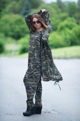 Urban Style Hooded Outfit KAMILA - EUG FASHION