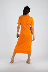 V Neck Jersey Dress KRISTA 