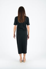 V Neck Jersey Dress KRISTA