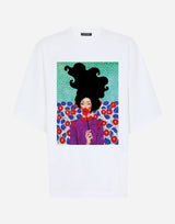 Woman Cotton Art Tee - EUG FASHION