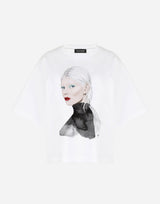 Woman face T shirt - EUG FASHION