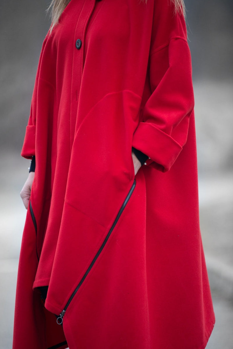 Women Loose Winter Coat FEDERICA - EUG FASHION