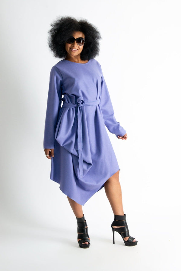 HOLLY Wool Cashmere Dress SALE - D FOLD Clothing
