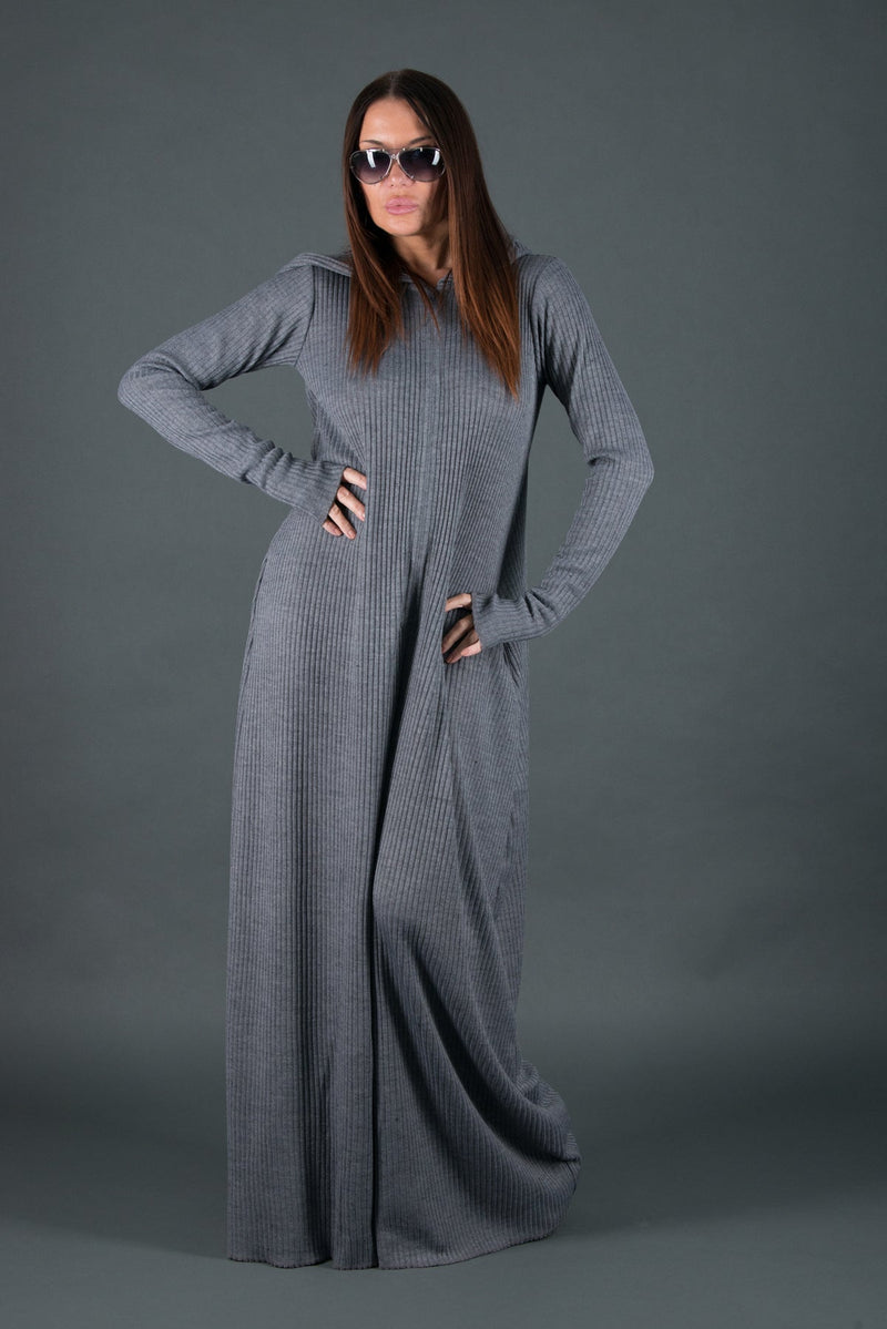 Wool Hooded Jumpsuit LINA - EUG FASHION